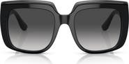 Dolce&Gabbana 54mm Gradient Square Sunglasses