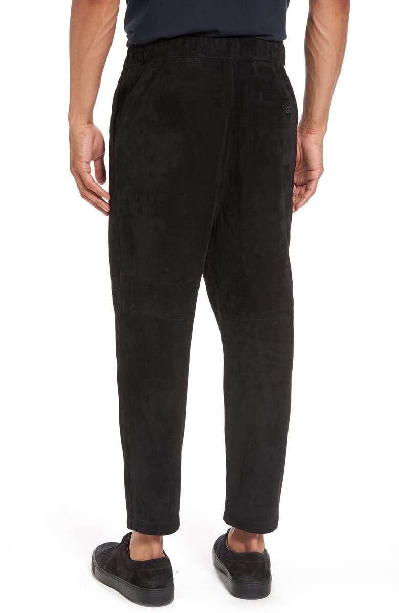 Vince Suede Jogger Pants, Alternate, color, 