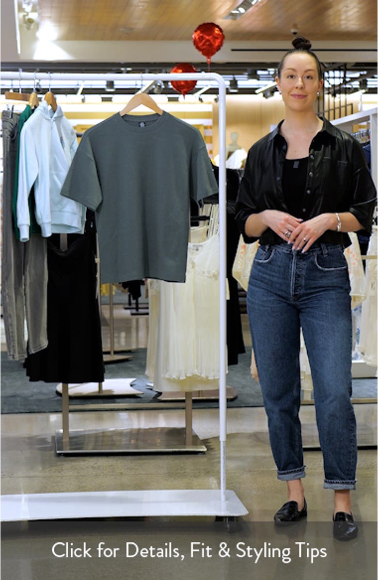 Kids' Oversize Waffle T-Shirt, sales video thumbnail