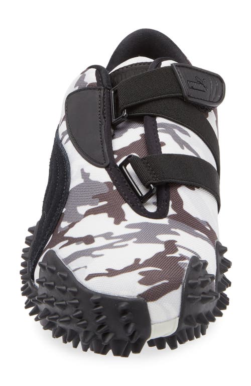 Puma Mostro Camo Sneakers In  Black-cast Iron
