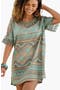 selected Turquoise Print - 0/2