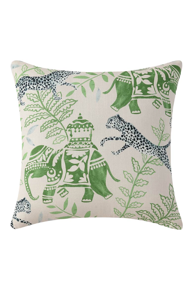 Big Elephant Ambari Accent Pillow, Main, color, OFF WHITE