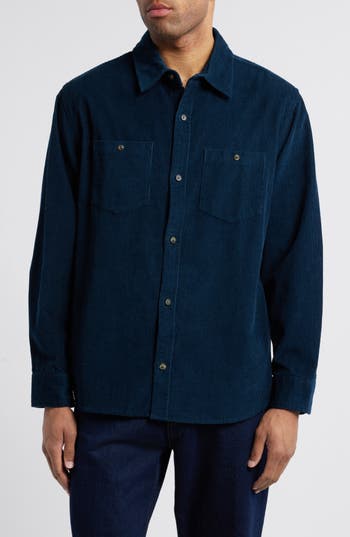 Corridor Long Sleeve Corduroy Button-up Shirt