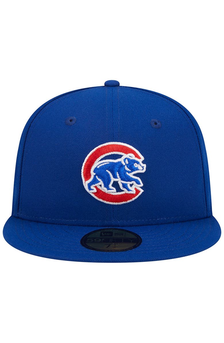 New Era Men's New Era Royal Chicago Cubs Alternate Logo 2016 World Series Team Color 59FIFTY Fitted Hat, Alternate, color, 