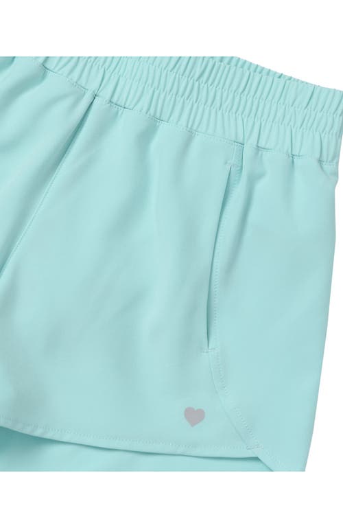 LANDS' END LANDS' END GIRLS PLUS STRETCH WOVEN ACTIVE SHORTS