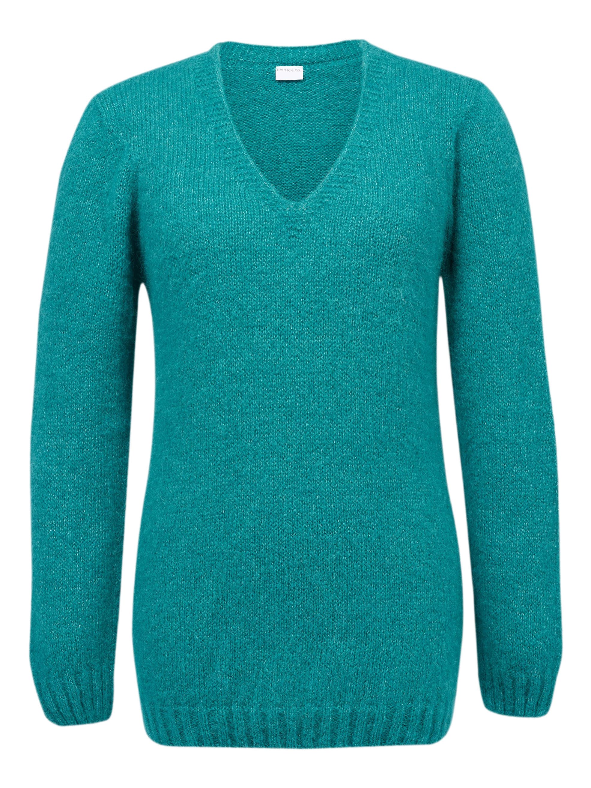 Alpaca Cott Slouch V Neck Sweater - image 2