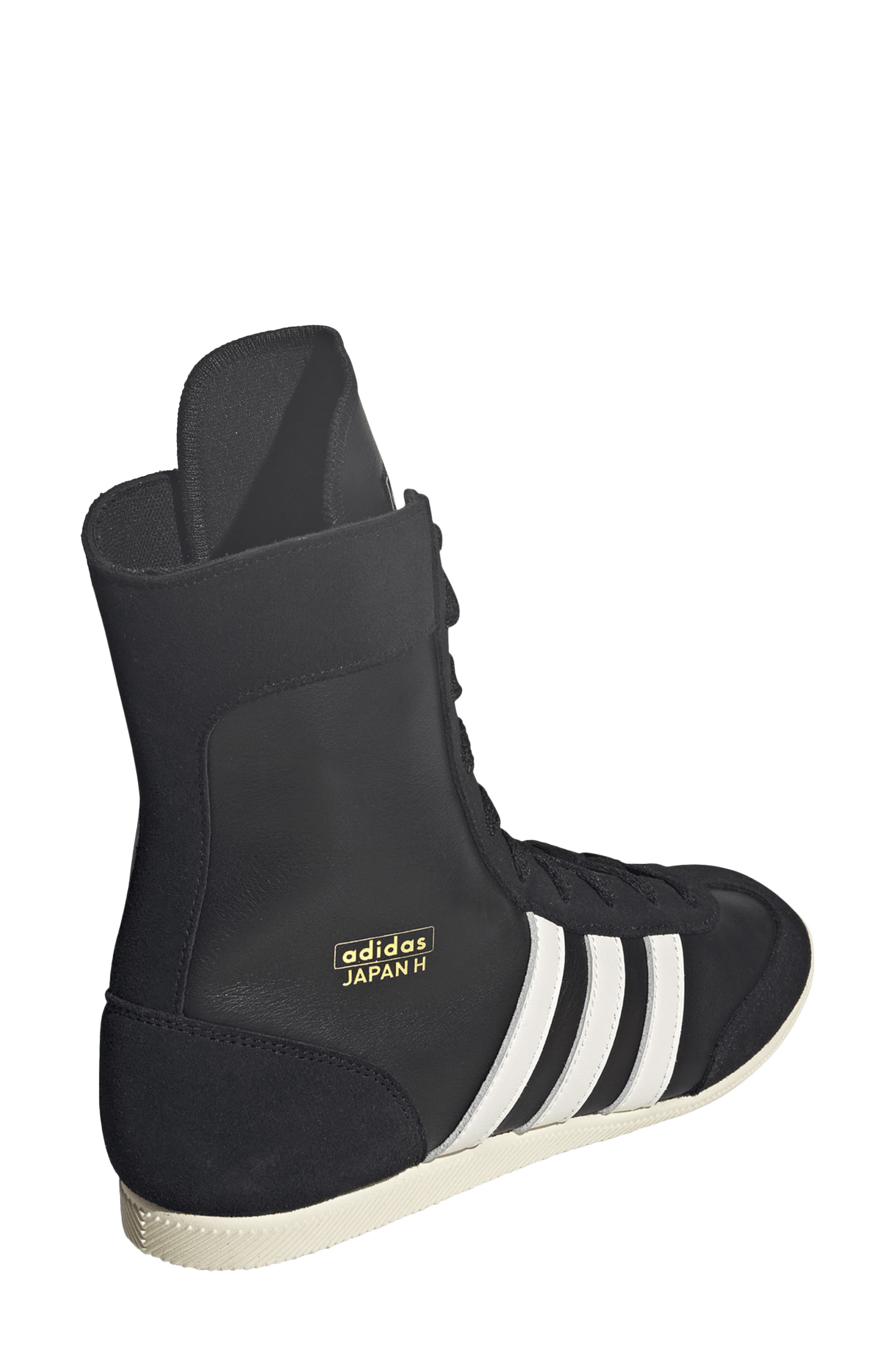 adidas Japan High Top Sneaker, Alternate, color, Black/ Off White/ Cream White