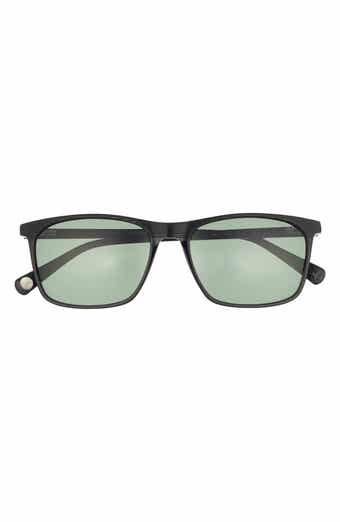 Ted Baker 57mm Polarized Rectangular Sunglasses