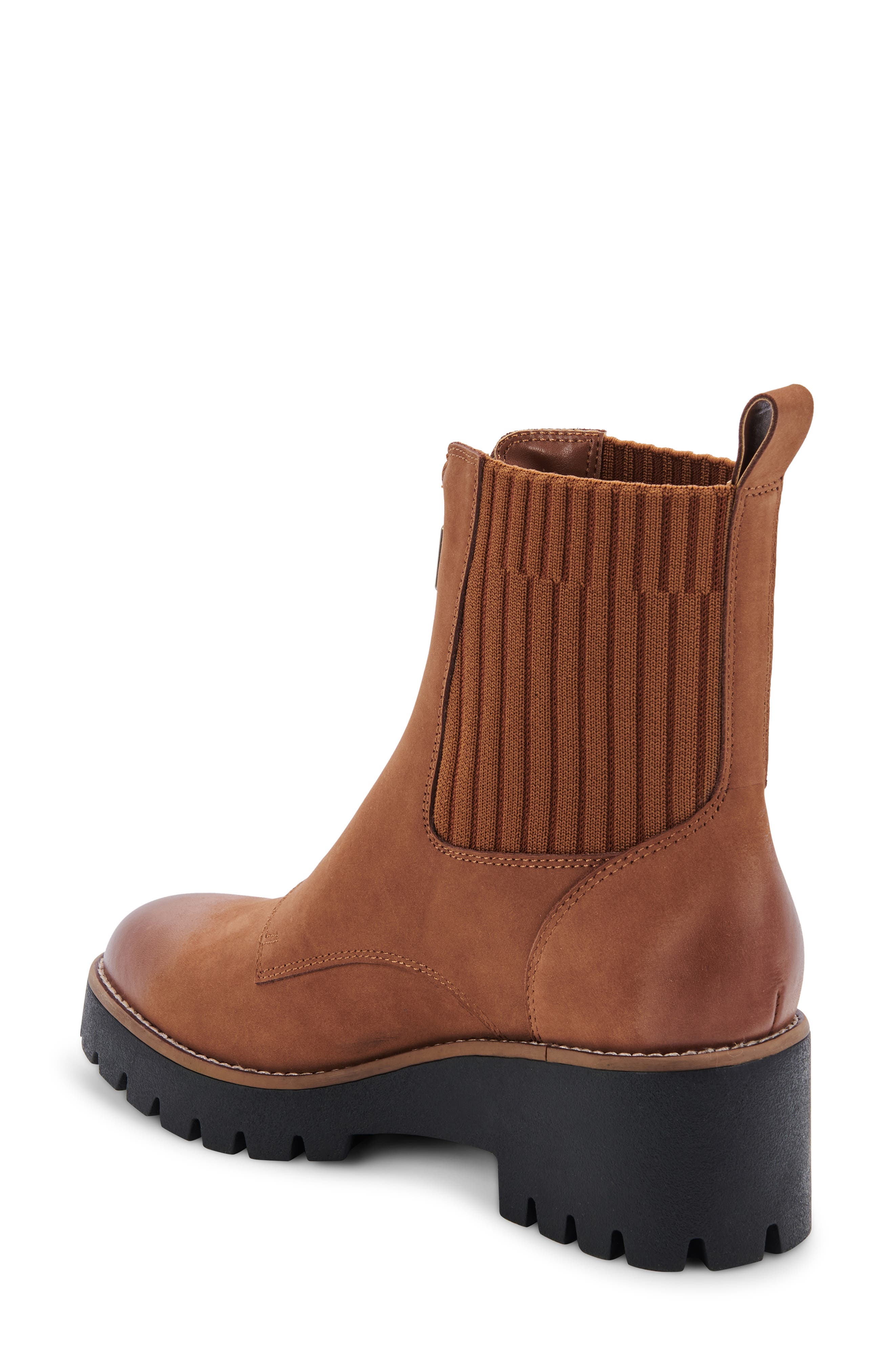 Dixie Waterproof Boot, Alternate, color, COGNAC NUBUCK