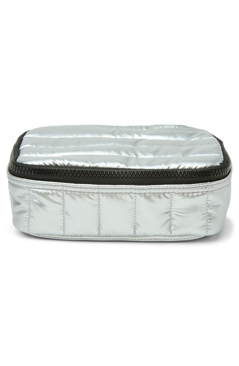 THINK ROYLN Glamour Girl 4-Pack Travel Pouches, Alternate, color, Black Patent Multi