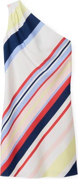 Cartolina Samantha One-Shoulder Mini Dress