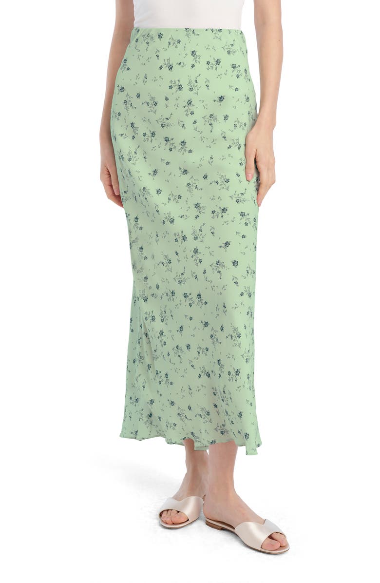 Favorite Daughter The Favorite Midi Skirt, Main, color, Ditsy Floral