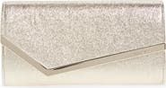 Jimmy Choo Emmie Glitter Leather Clutch