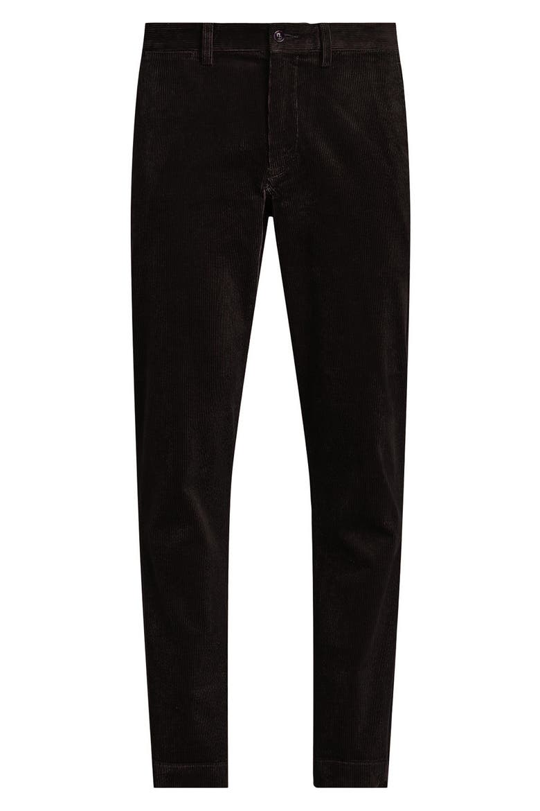 Bedford Stretch Corduroy Pants, Alternate, color, POLO BLACK
