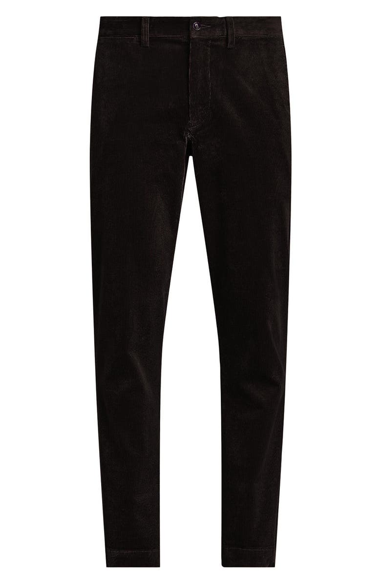 Polo Ralph Lauren Bedford Stretch Corduroy Pants, Alternate, color, Polo Black