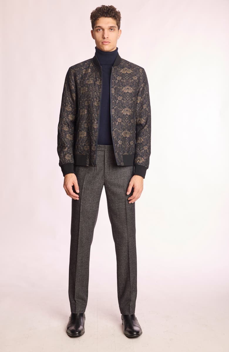 PAISLEY & GRAY Hyde Bomber Jacket, Alternate, color, Blue Multi