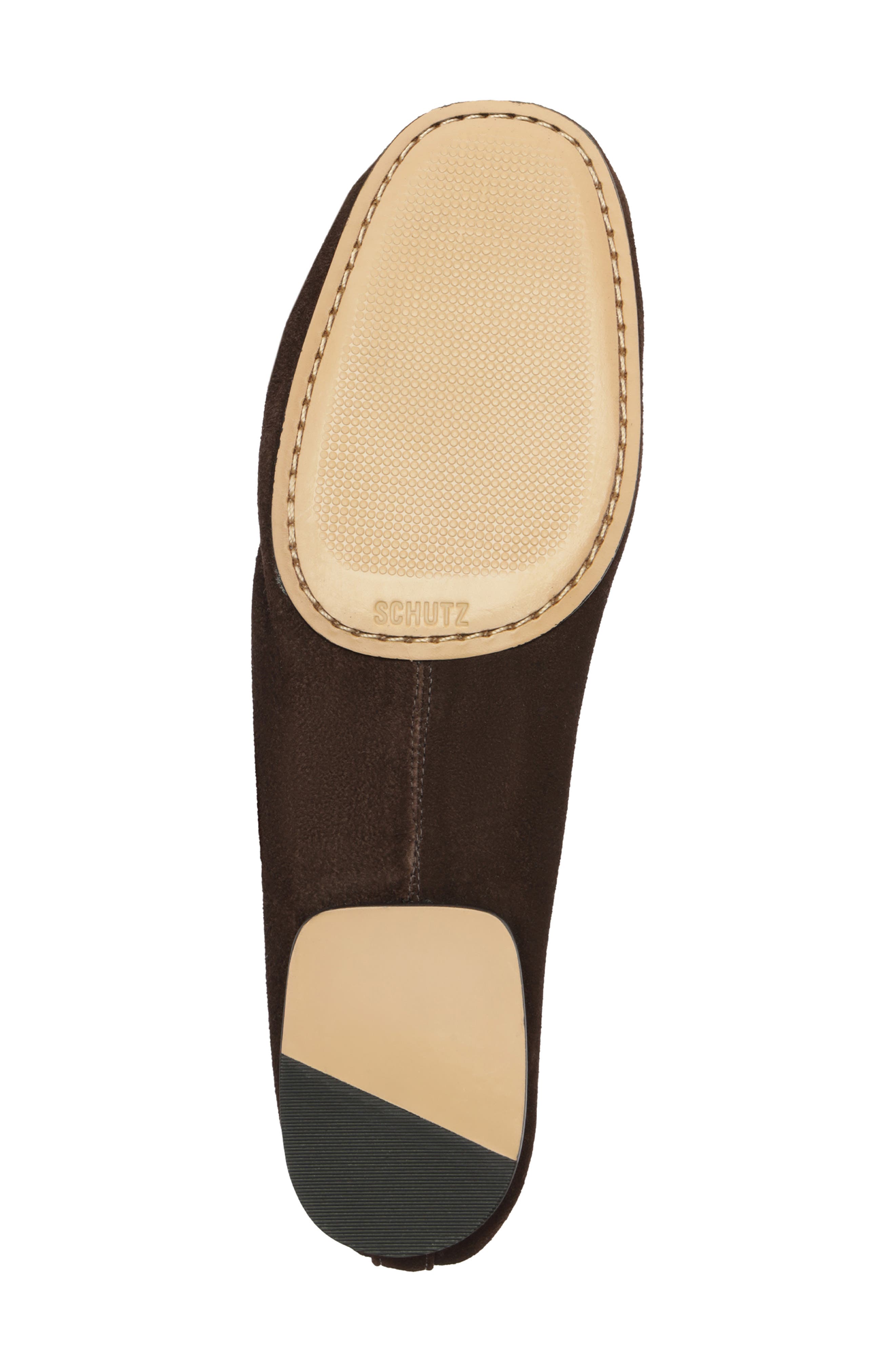 Hadley Flat, Alternate, color, DARK BROWN SUEDE