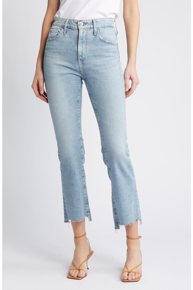 Farrah High Waist Crop Bootcut Jeans, Main, color, ECLIPSED