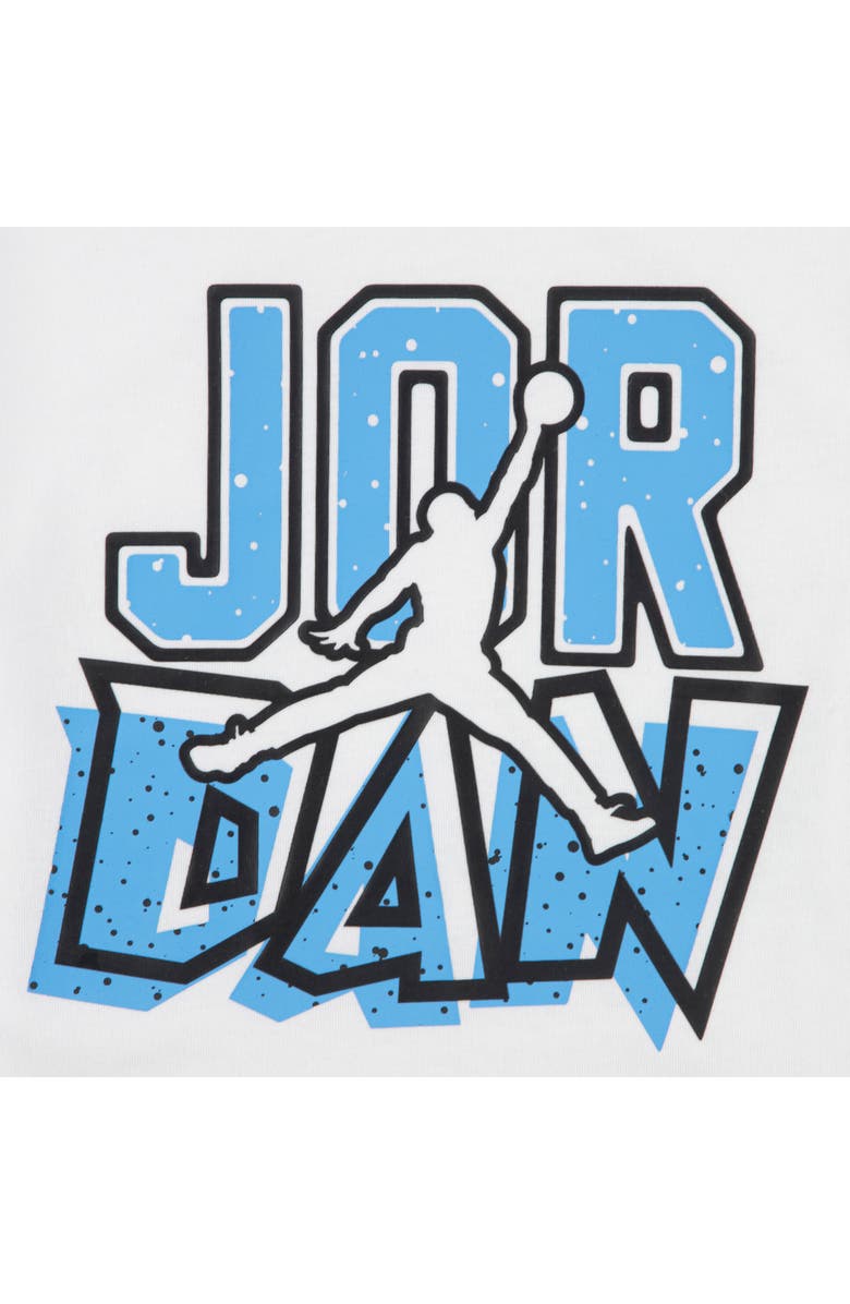 Jordan Kids' The Greatest Graphic T-Shirt & Shorts Set, Alternate, color, University Blue