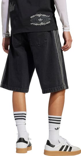 【adidas】ADIDAS ORIGINALS DENIM BERMUDA SHORTS★個性派に!! adidas Originals Adilenium Season 3 denim shorts in light