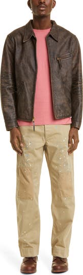 Double RL Lynton Leather Jacket | Nordstrom