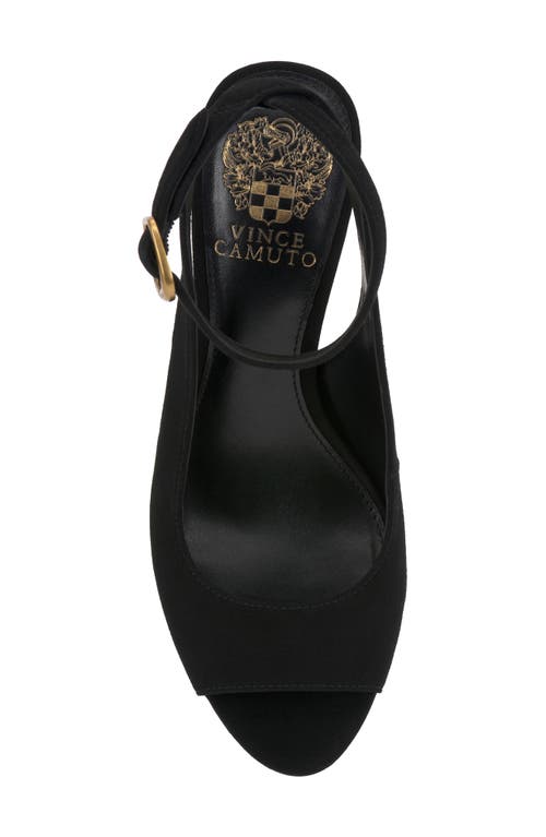 Vince Camuto Pavles Ankle Strap Sandal In Black