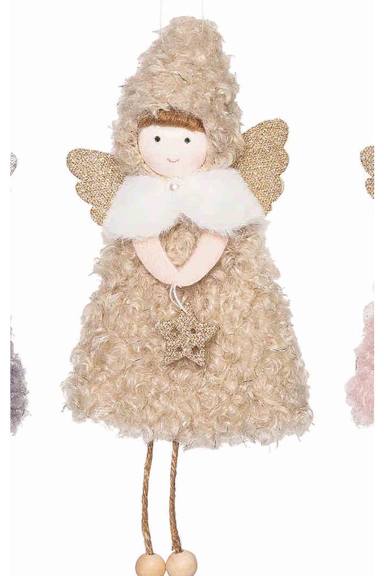 Winter Angels Ornaments A/4, Alternate, color, White