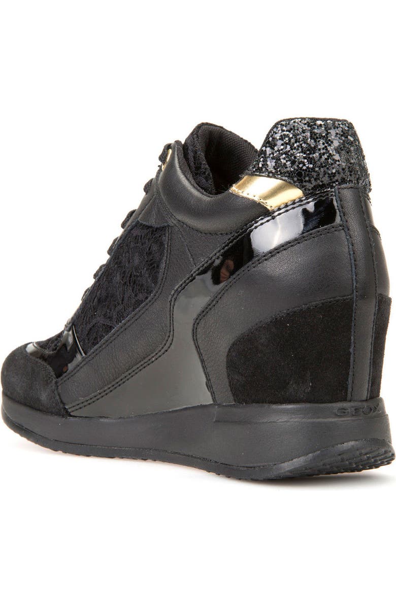 Geox Nydame Wedge Sneaker, Alternate, color,