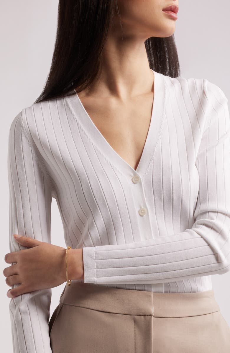 Nordstrom Delicate Cubic Zirconia Bangle, Alternate, color, Clear- Gold