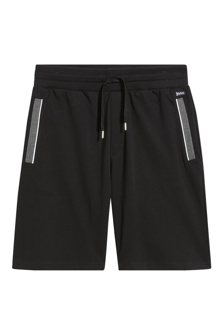 Track Suit Shorts, Alternate, color, BLACK