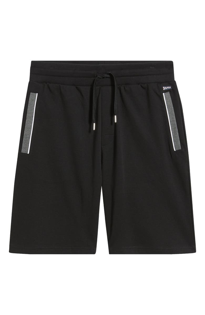 BOSS Track Suit Shorts, Alternate, color, Black