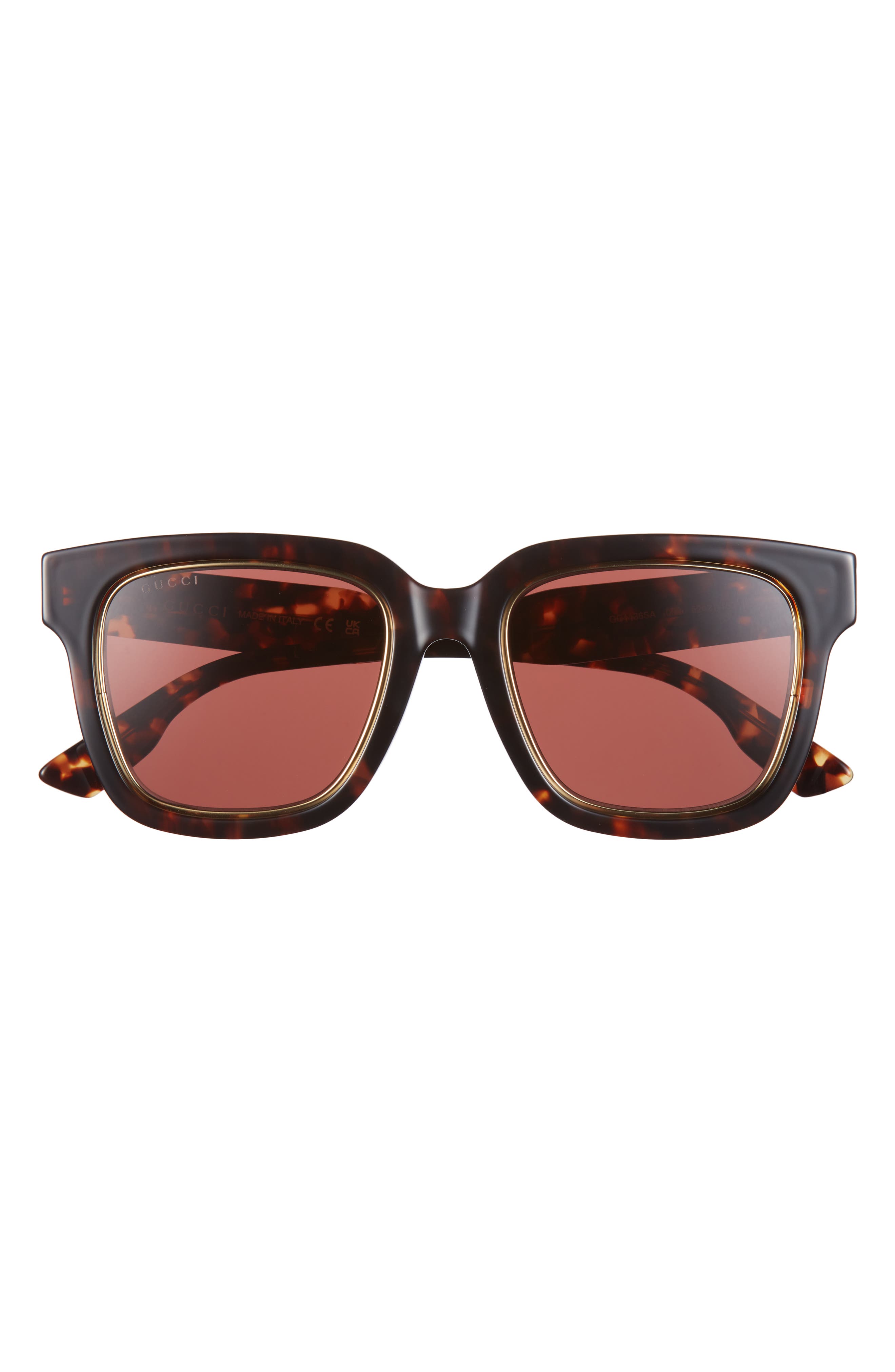 Gucci 52mm Square Sunglasses