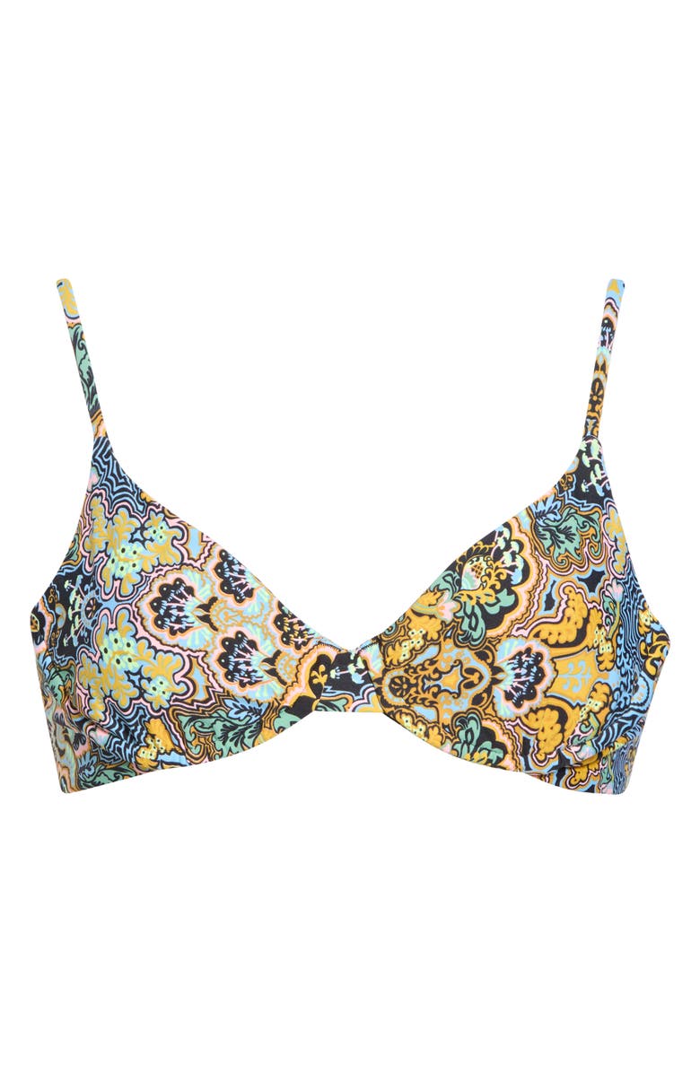 Maaji Dainty Reversible Underwire Bikini Top, Alternate, color, Brown