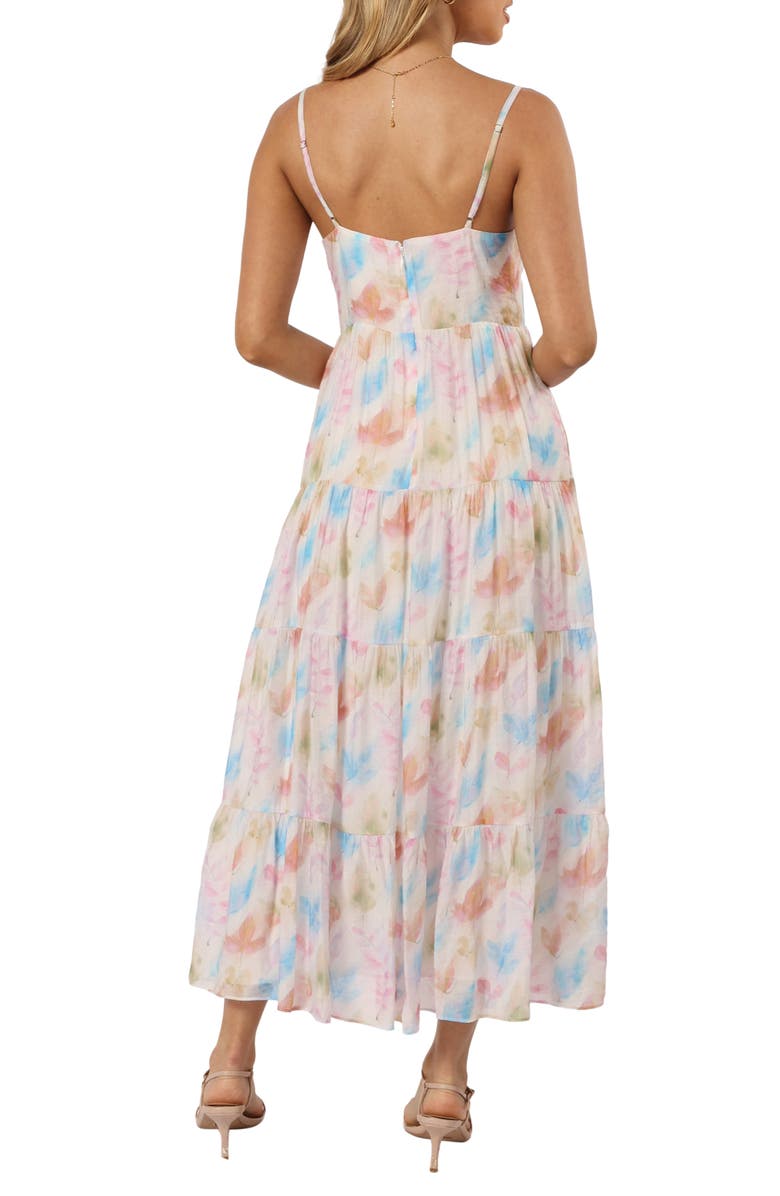 Petal & Pup Luna Sleeveless Maxi Dress, Alternate, color, Pink Multi Floral