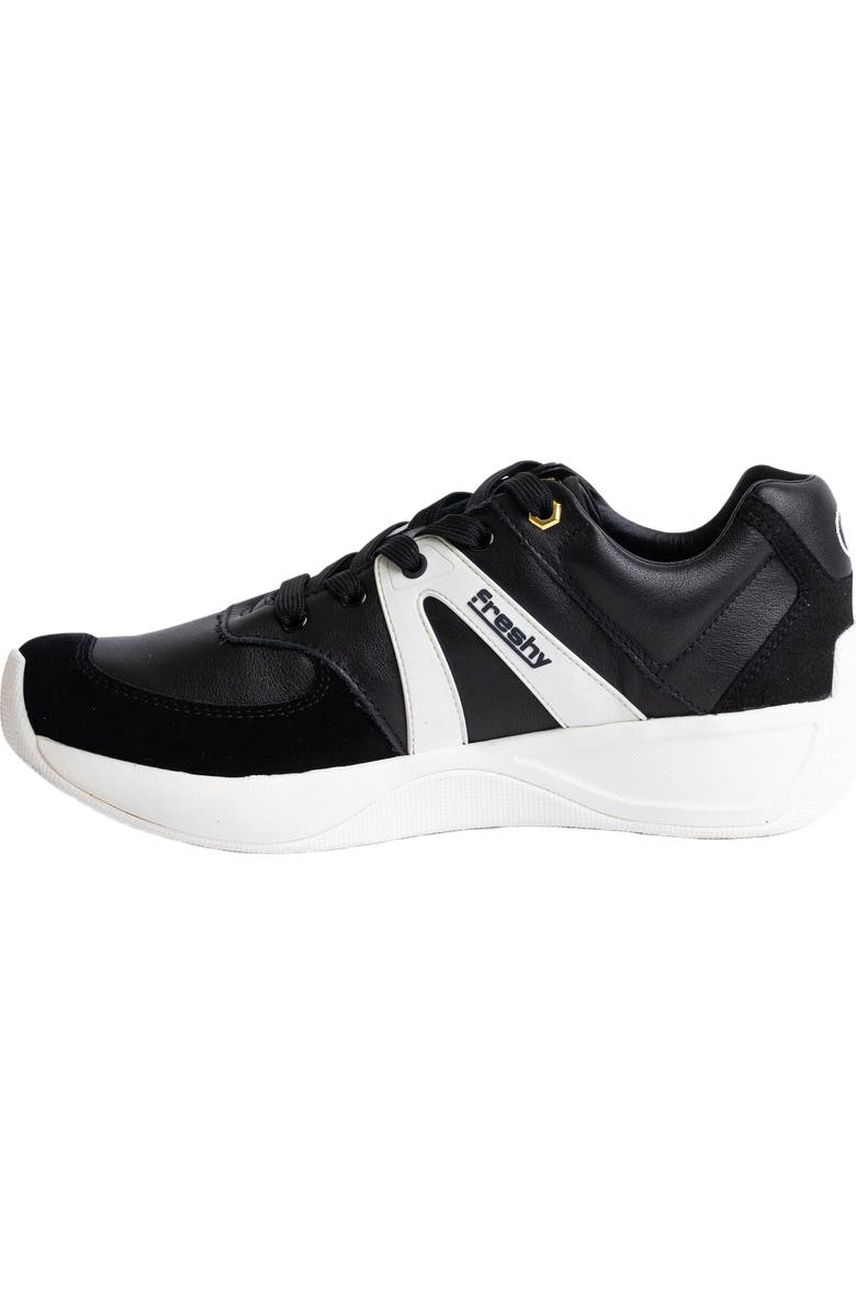 Freshy Supafly Nites Sneaker, Alternate, color, Black/White