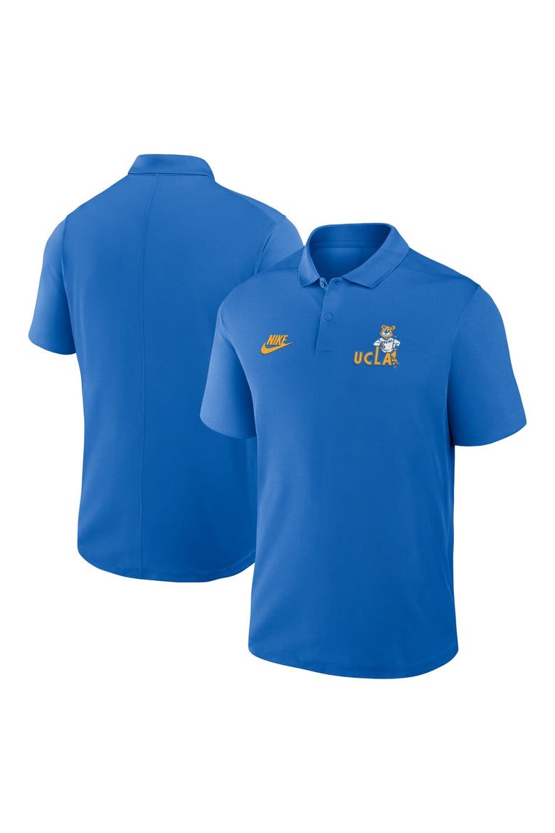 Men's Nike Blue UCLA Bruins Primetime Victory Legacy Vault Logo Performance Polo, Main, color, Blue