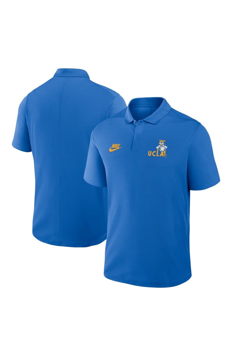 Nike Men's Nike Blue UCLA Bruins Primetime Victory Legacy Vault Logo Performance Polo, Main, color, Blue