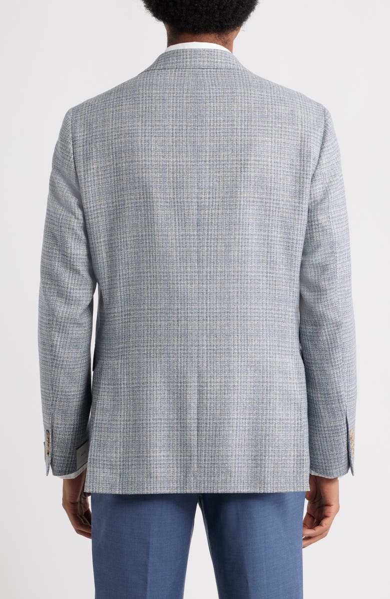 Jack Victor MIDLAND MICRO CHECK SPORTCOAT, Alternate, color, Light Grey