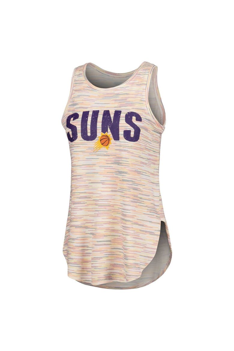 Women's Concepts Sport White Phoenix Suns Sunray Tank Top, Alternate, color, White