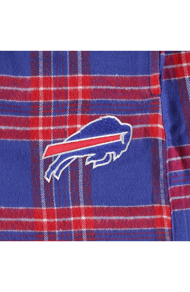 CONCEPTS SPORT Men's Concepts Sport Royal/Red Buffalo Bills Big & Tall Flannel Sleep Set, Alternate, color, 