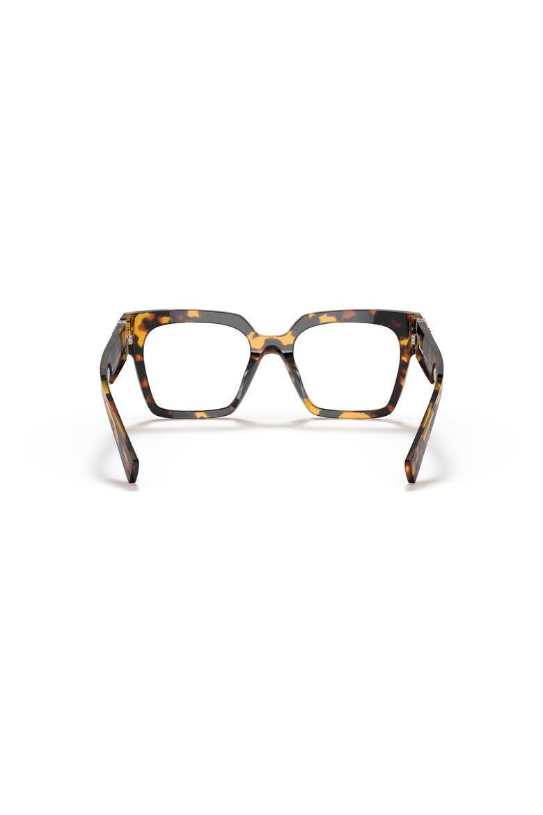 52mm Square optical glasses, Alternate, color, Tortoise