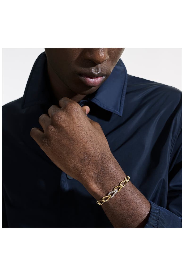 Surf Bracelet, 14K Gold, Diamonds, Alternate, color, GOLD