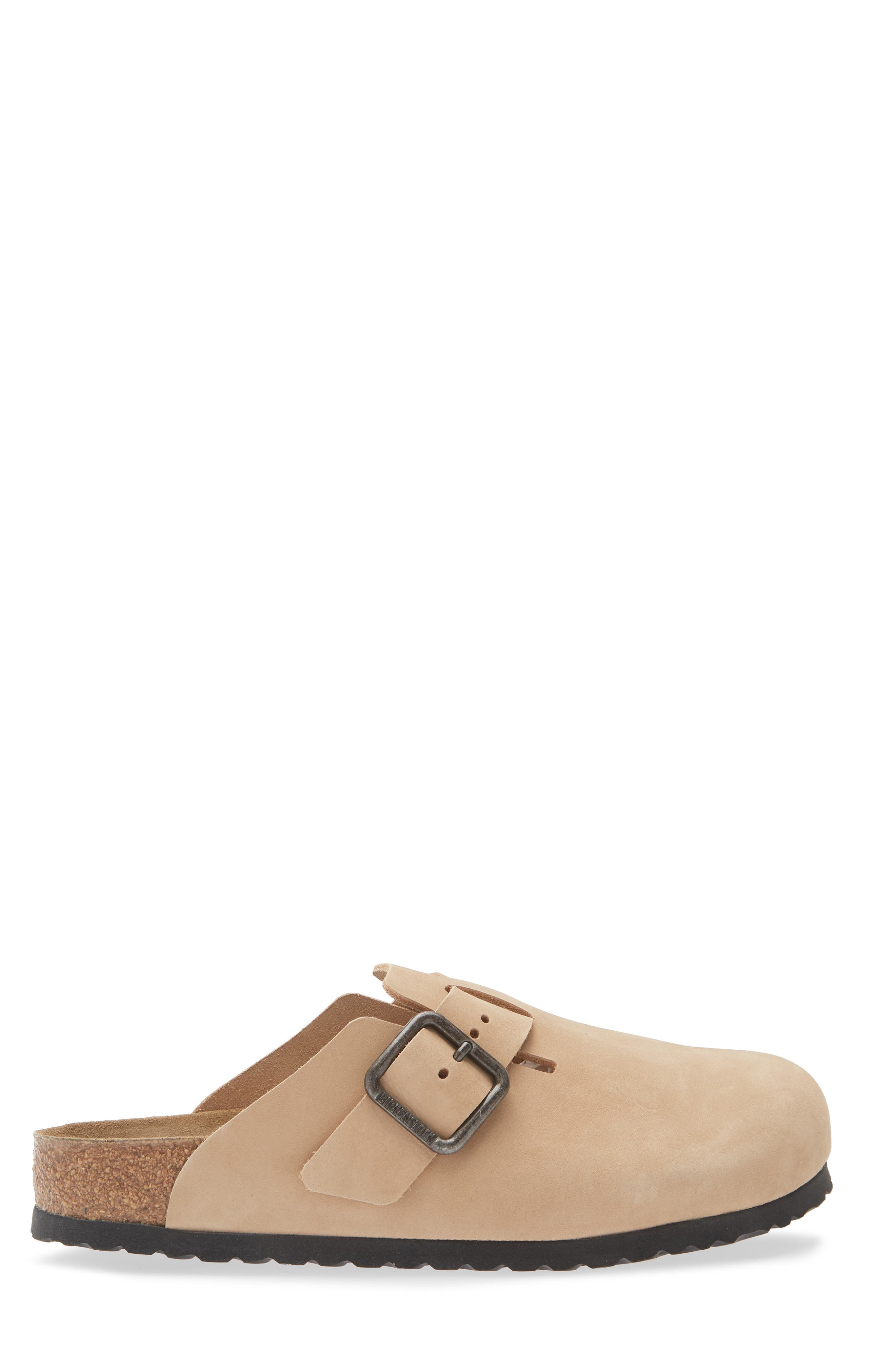 Boston Wire Buckle Clog, Alternate, color, SANDCASTLE