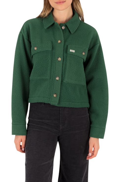 Pit Stop Polar Fleece Shirt Jacket