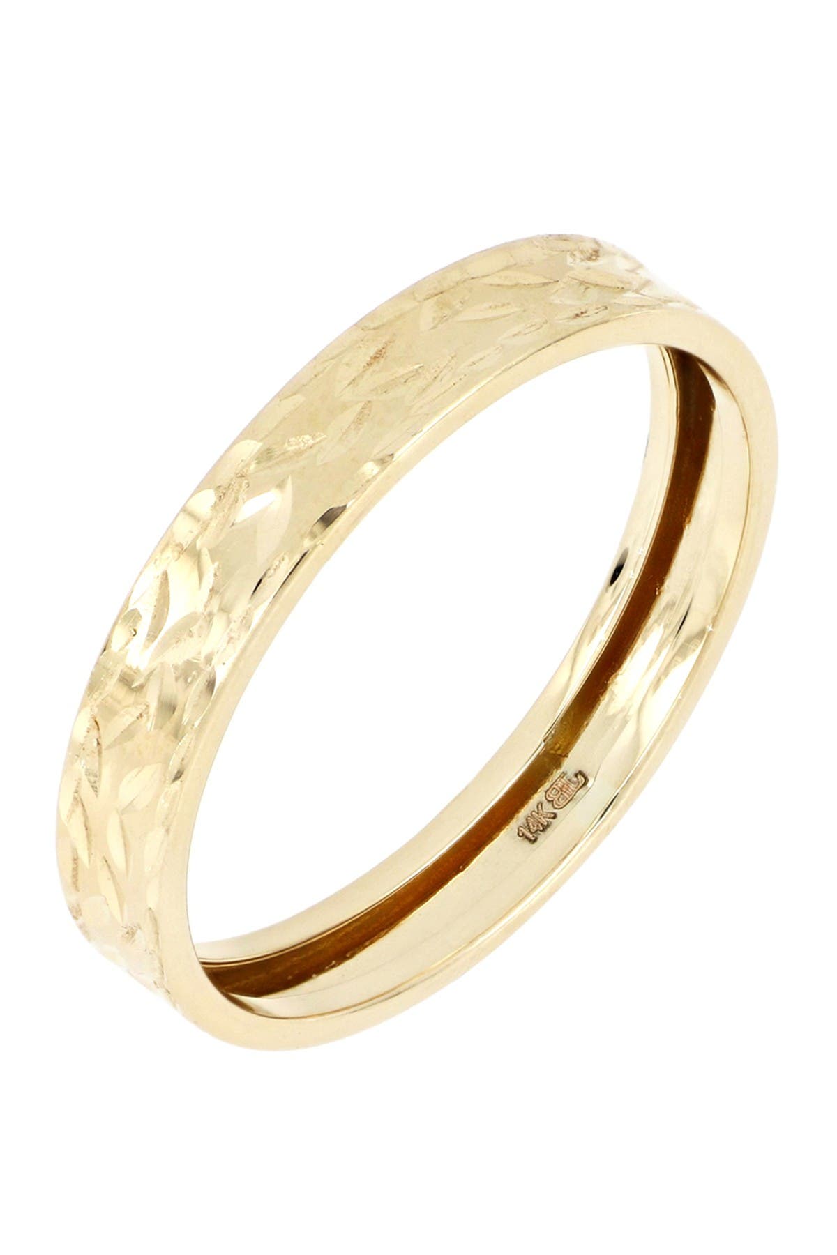 Bony Levy 14K Yellow Gold Textured Hammered Band Ring (Nordstrom ...