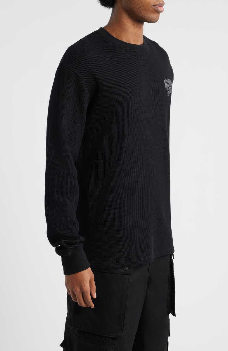 Billionaire Boys Club Thermal Knit Sweatshirt, Alternate, color, Black