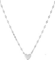 MARLYN SCHIFF Heart Pendant Necklace
