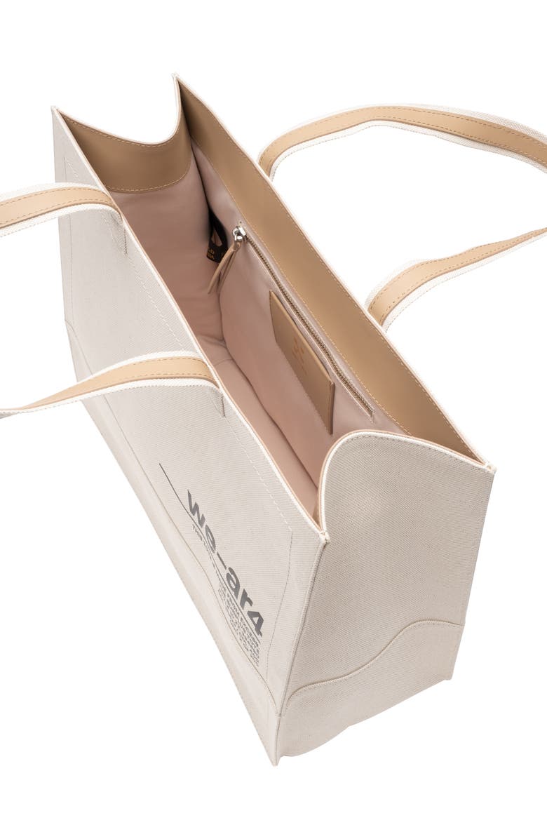 WE-AR4 The Surplus Tote, Alternate, color, Natural Camel