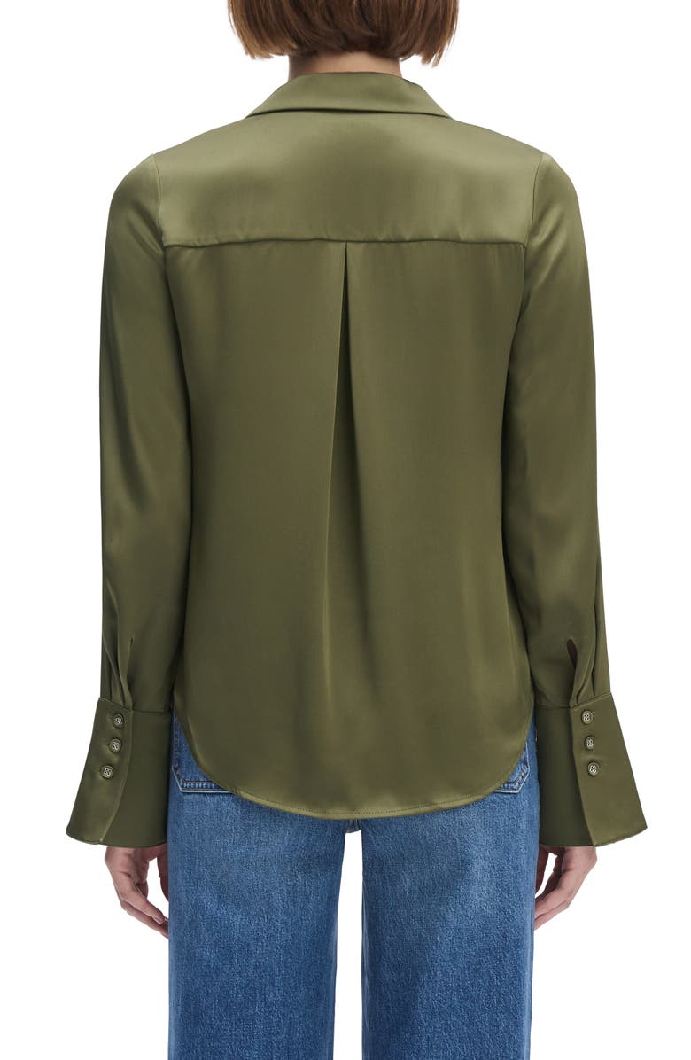 Favorite Daughter The Lily Button-Up Shirt, Alternate, color, Smoketree