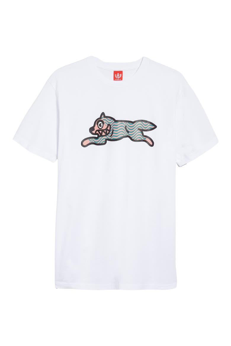 Wavy Graphic Tee, Alternate, color, WHITE